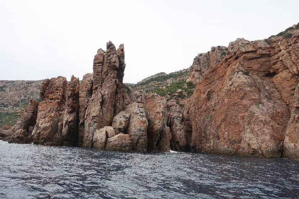 Land sea landscape coast