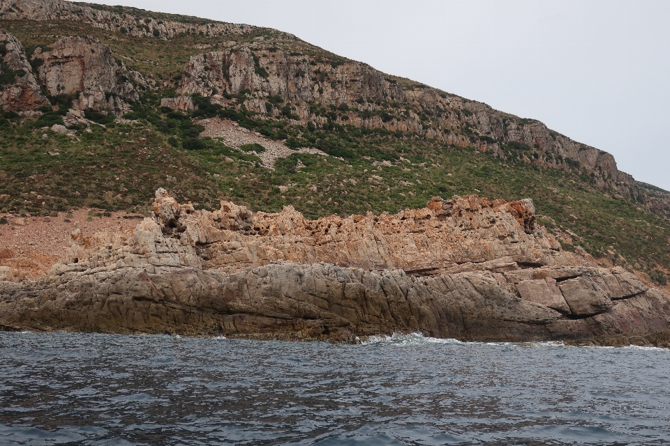 Land sea landscape coast