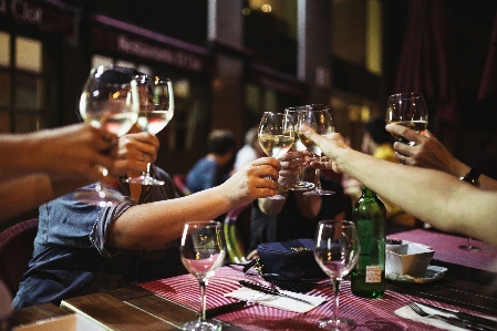 Alcohol restaurant drink wine glass Photo