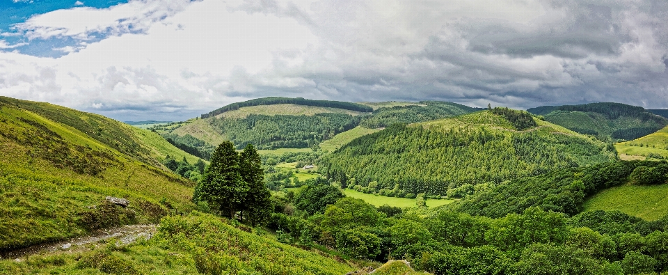 Wales highland mountainous landforms natural landscape