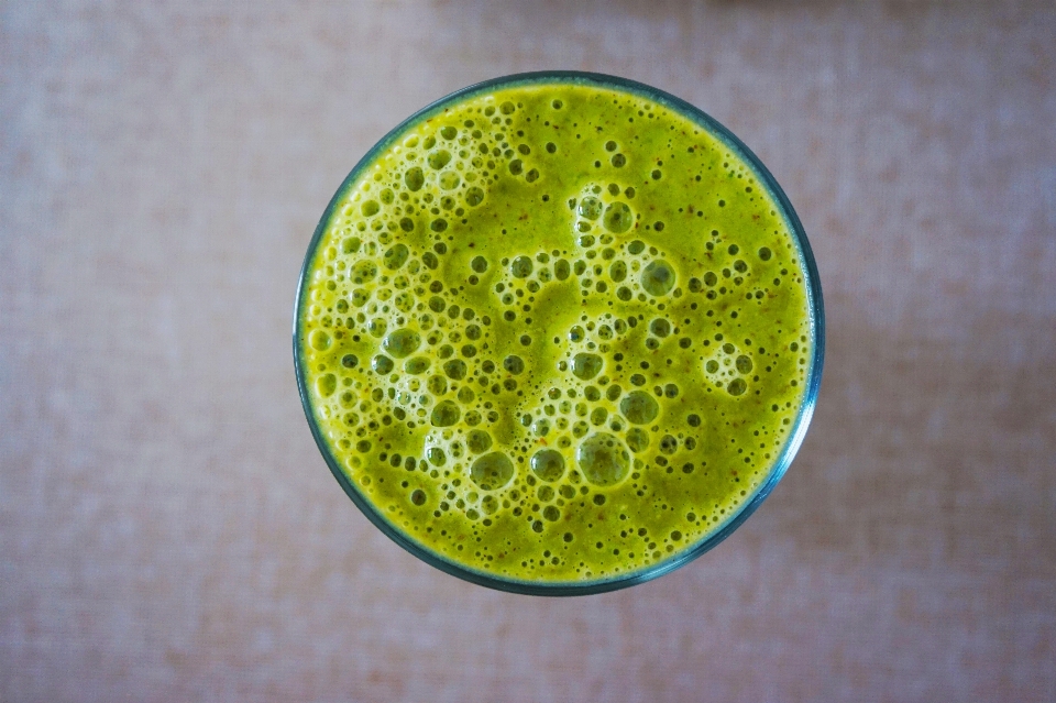 Green vegetable juice aojiru health shake