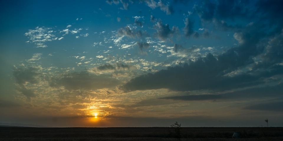 Sunset sky cloud atmosphere