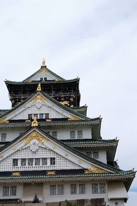 Castle osaka japan history