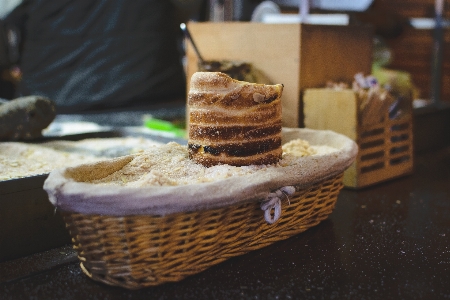 食べ物 皿 バスケット 料理 写真