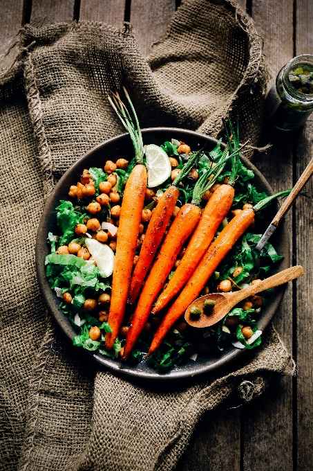 Cenoura comida vegetal bebê
