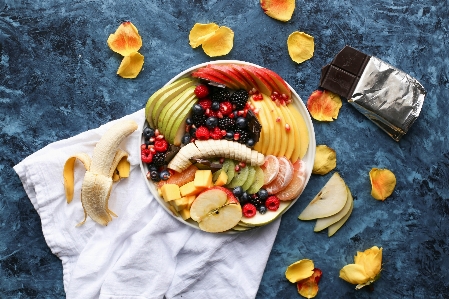 Dish food cuisine fruit salad Photo