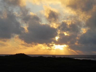 Sea beach sunset summer Photo