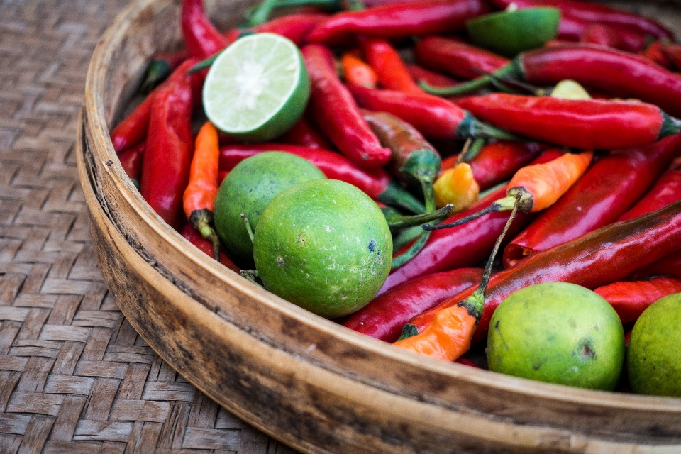 Food natural foods bird's eye chili vegetable