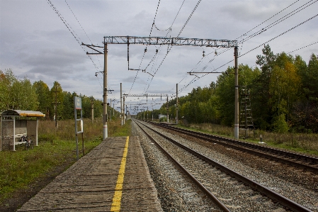 Locomotive train wagons transport Photo