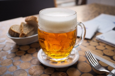 Beer glass drink alcoholic beverage Photo