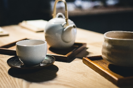 Cup coffee drink porcelain Photo