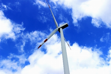 Wind energy turbine power Photo