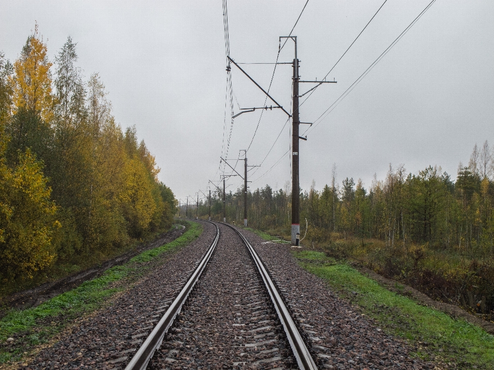 Obraz ścieżka napowietrzna linia energetyczna
 transport