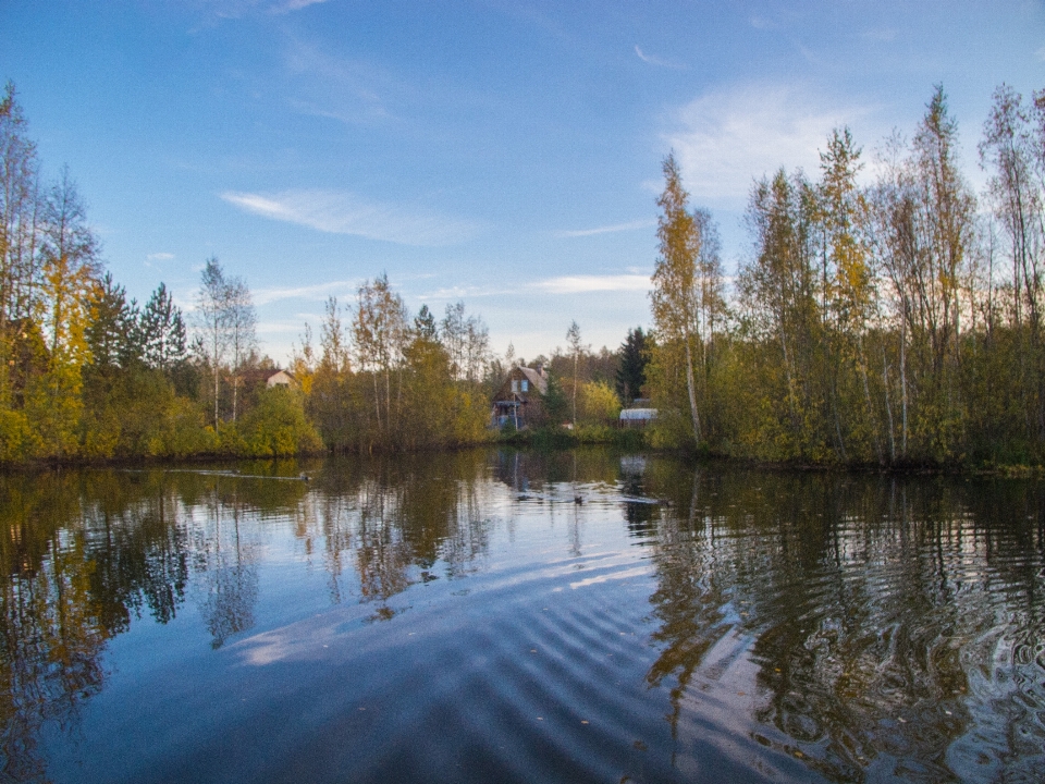 Image reflection natural landscape nature