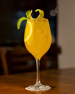 Drink cocktail garnish non alcoholic beverage Photo