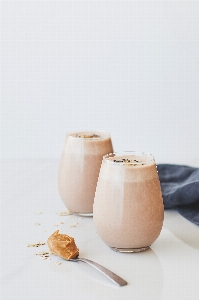 Food horchata almond milk milkshake Photo