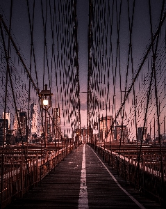 Foto Ponte céu suspensa
 marco