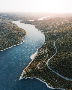 Foto Recursos hídricos
 paisagem natural
 fotografia aérea
 água