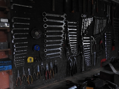 Workshop tools garage mechanical Photo