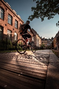 Cycle sport bicycle freestyle bmx sky Photo