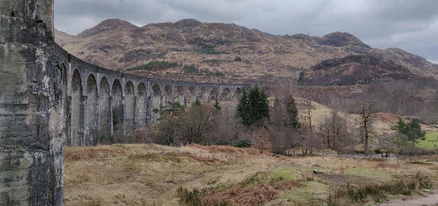 Photo Écosse chemin de fer harry potter
 pont