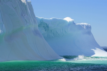 Iceberg ice polar cap sea Photo