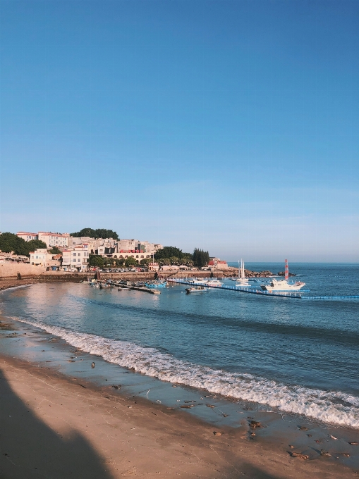 Mer plan d'eau
 côte plage