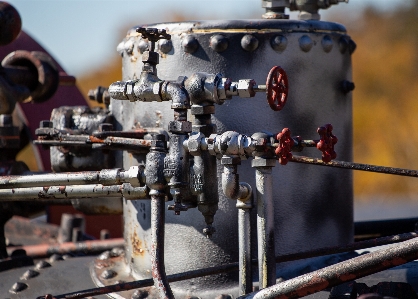 Auto part gas machine engine Photo