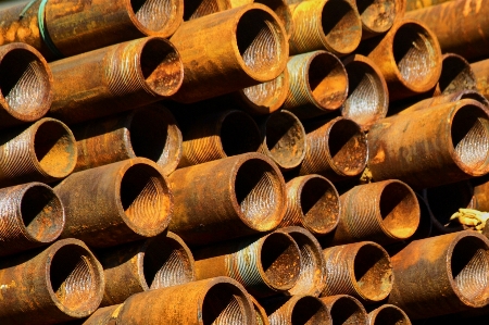 Metal wood pipe Photo