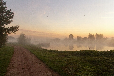 Mist autumn sky atmospheric phenomenon Photo