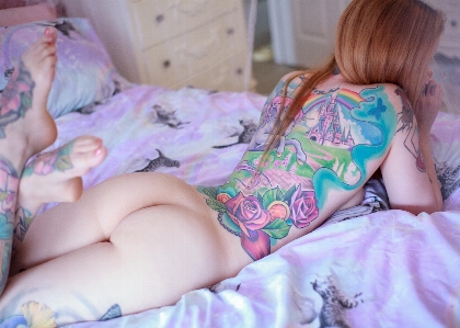 Photo Tatouage personne personnes fille