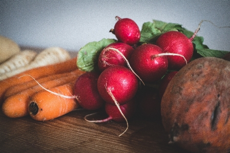 Natural foods radish beetroot beet Photo