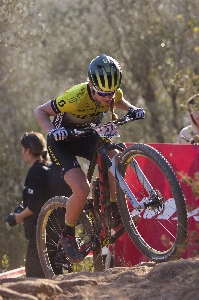 Mountain bike biking racing Photo