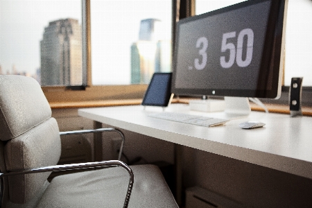 Furniture desk office room Photo