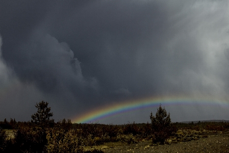 Foto Céu arco-íris nuvem natureza