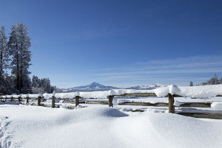 雪 冬 空 凍結 写真