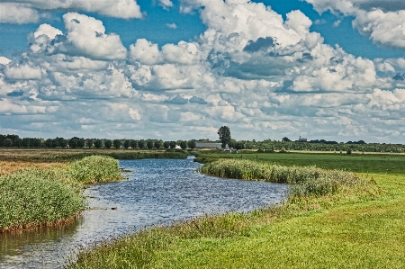 Landschap natural landscape nature sky Photo