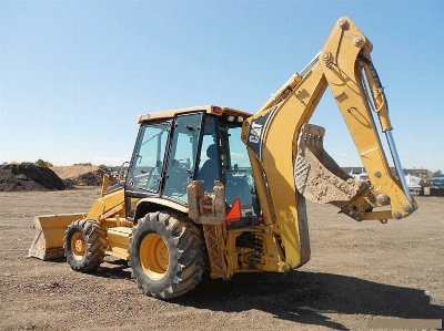 Foto Cargador vehículo equipos de construcción
 excavadora