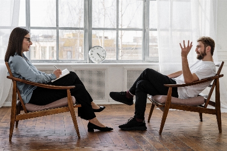 Meeting interview sitting furniture Photo