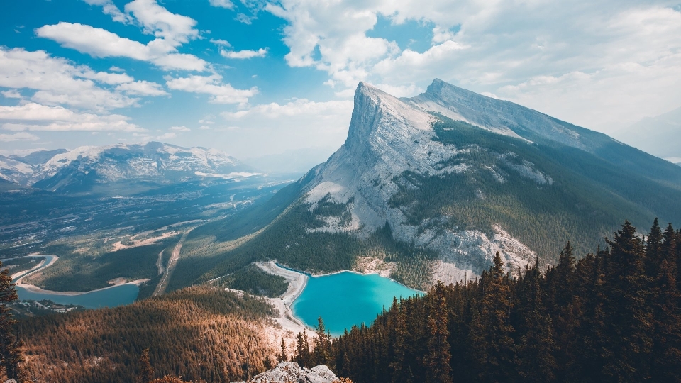 Sky mountainous landforms mountain nature