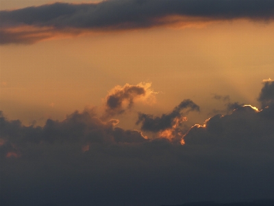 Sky clouds sunset cloud Photo