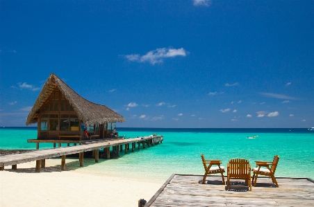 Tropical paradise body of water coastal and oceanic landforms Photo