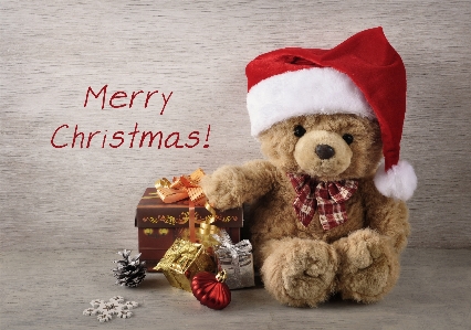 Christmas stuffed toy textile Photo