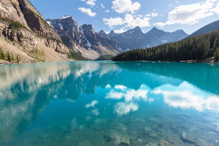 Lake mountain mountains landscape Photo