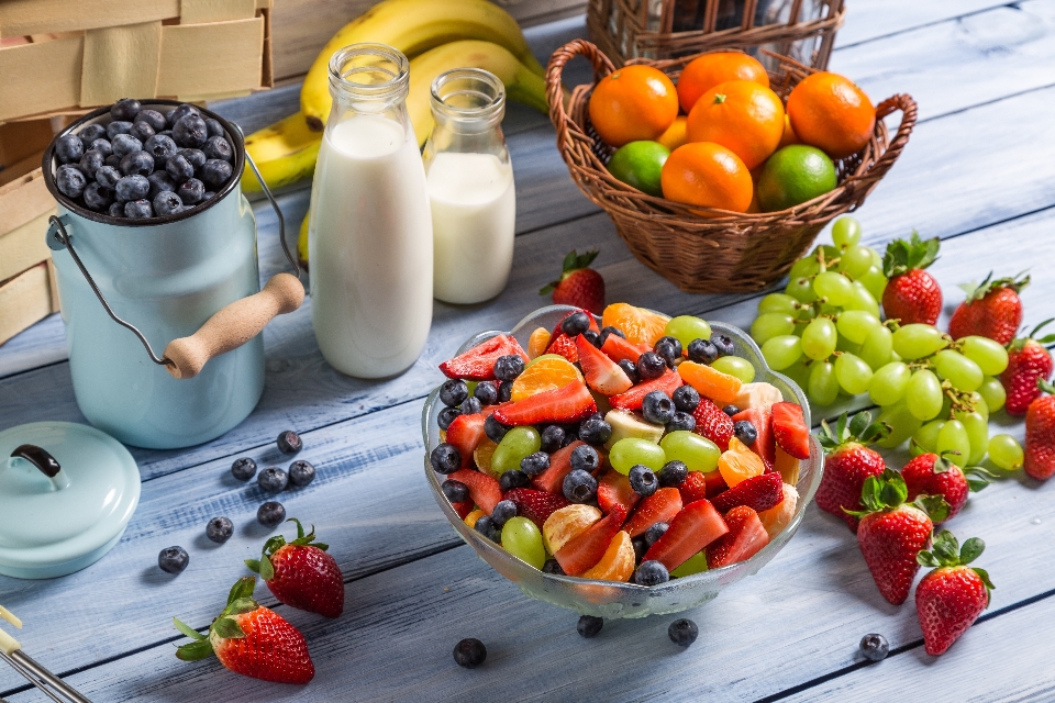 Comida fruta fresco mesa