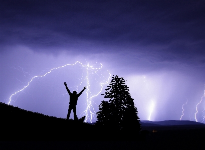 Lightening flash bolt Photo