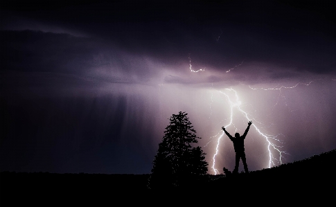 Lightening flash bolt Photo