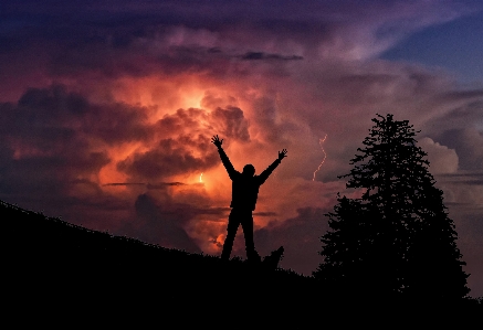 Lightening flash bolt Photo