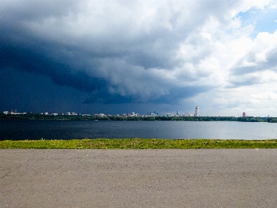 Moscow strogino sky water Photo