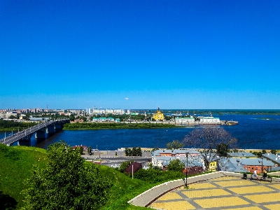 Nizhny novgorod spit of volga oka Photo